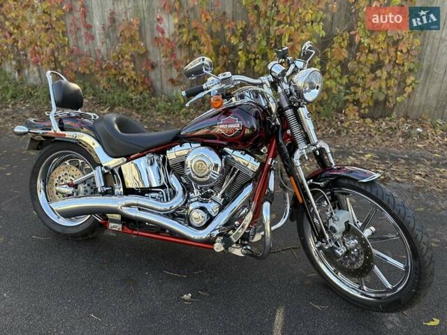 Харлей-Дэвидсон CVO Softail 2007 в Киеве на Automoto.ua Оранжевый Харлей-Дэвидсон CVO Softail, объемом двигателя 1.8 л и пробегом 16 тыс. км за 26500 $, фото 2 на Automoto.ua