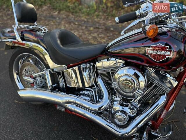 Харлей-Дэвидсон CVO Softail 2007 в Киеве на Automoto.ua Оранжевый Харлей-Дэвидсон CVO Softail, объемом двигателя 1.8 л и пробегом 16 тыс. км за 26500 $, фото 6 на Automoto.ua