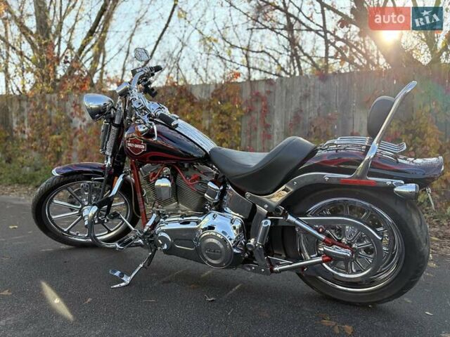 Харлей-Дэвидсон CVO Softail 2007 в Киеве на Automoto.ua Оранжевый Харлей-Дэвидсон CVO Softail, объемом двигателя 1.8 л и пробегом 16 тыс. км за 26500 $, фото 3 на Automoto.ua