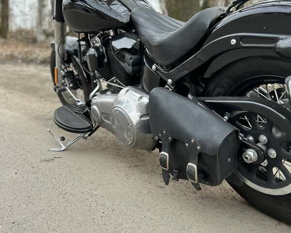 Черный Харлей-Дэвидсон Dyna Softail, объемом двигателя 1.7 л и пробегом 10 тыс. км за 13300 $, фото 10 на Automoto.ua