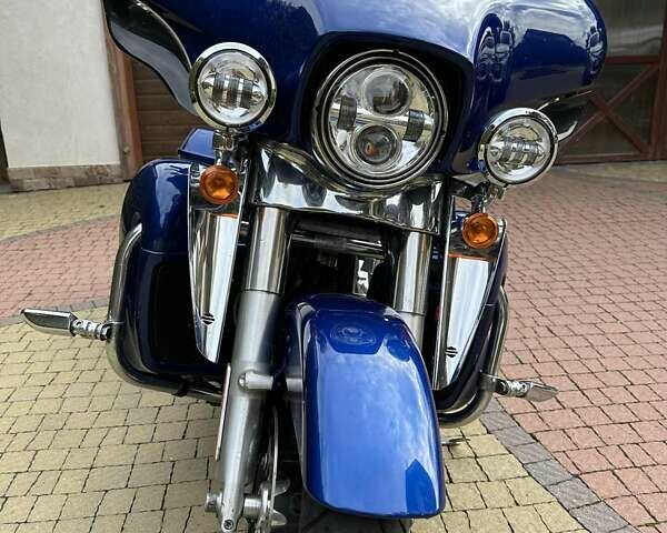 Синий Харлей-Дэвидсон FLHTCU Ultra Classic Electra Glide, объемом двигателя 1.69 л и пробегом 53 тыс. км за 16000 $, фото 3 на Automoto.ua