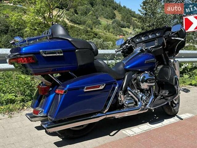 Синий Харлей-Дэвидсон FLHTCU Ultra Classic Electra Glide, объемом двигателя 1.69 л и пробегом 53 тыс. км за 16000 $, фото 2 на Automoto.ua