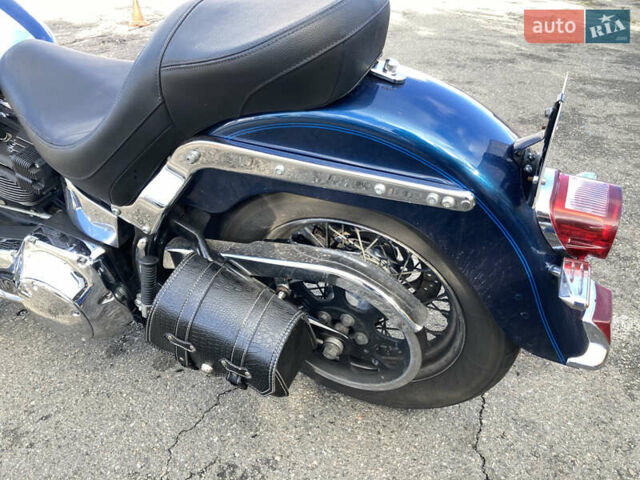 Синій Харлей-Девідсон FLSTC, об'ємом двигуна 1.45 л та пробігом 48 тис. км за 9000 $, фото 9 на Automoto.ua