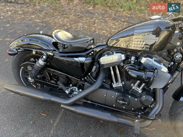 Чорний Харлей-Девідсон Forty-Eight, об'ємом двигуна 1.2 л та пробігом 10 тис. км за 9300 $, фото 2 на Automoto.ua