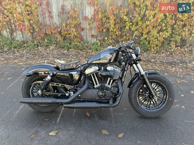 Чорний Харлей-Девідсон Forty-Eight, об'ємом двигуна 1.2 л та пробігом 10 тис. км за 9300 $, фото 1 на Automoto.ua