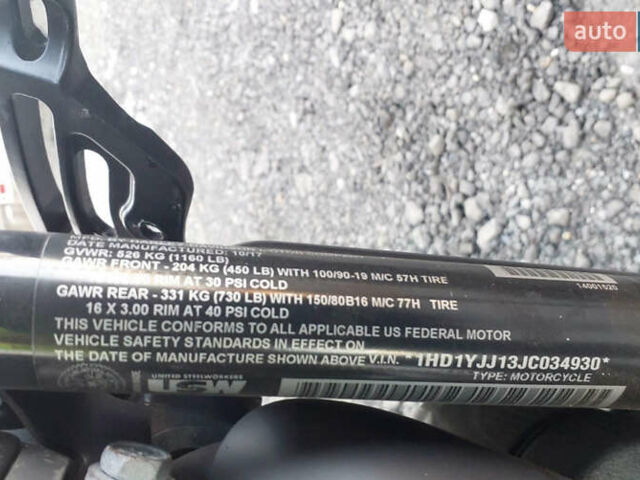 Черный Харлей-Дэвидсон FXBB, объемом двигателя 1.75 л и пробегом 7 тыс. км за 17400 $, фото 8 на Automoto.ua