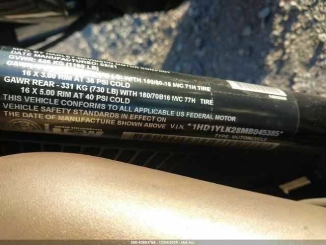 Харлей-Девідсон FXFBS, об'ємом двигуна 1.9 л та пробігом 0 тис. км за 4500 $, фото 9 на Automoto.ua