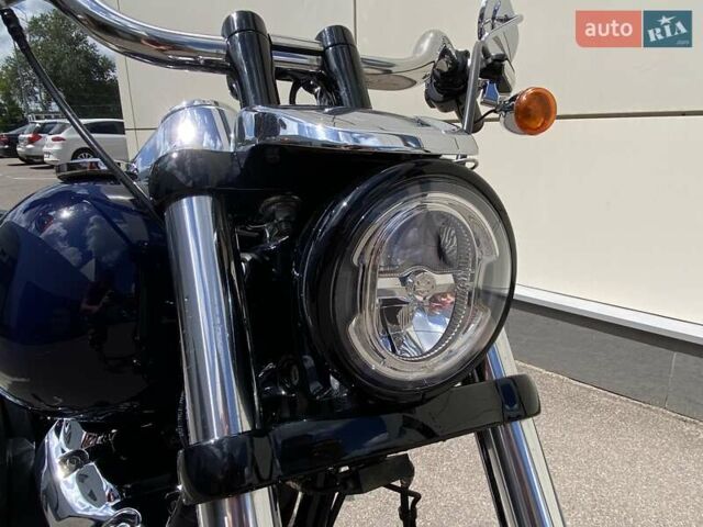Синий Харлей-Дэвидсон FXLR, объемом двигателя 1.8 л и пробегом 1 тыс. км за 15600 $, фото 4 на Automoto.ua