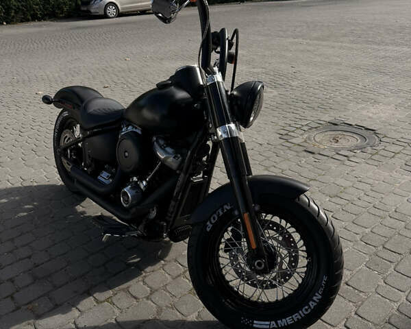 Харлей-Дэвидсон Softail Slim FLS 2017 в Львове на Automoto.ua Черный Харлей-Дэвидсон Softail Slim FLS, объемом двигателя 1.75 л и пробегом 13 тыс. км за 17700 $, фото 3 на Automoto.ua