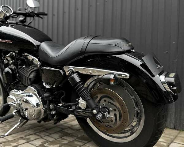 Черный Харлей-Дэвидсон XL 1200C, объемом двигателя 1.2 л и пробегом 38 тыс. км за 5700 $, фото 6 на Automoto.ua