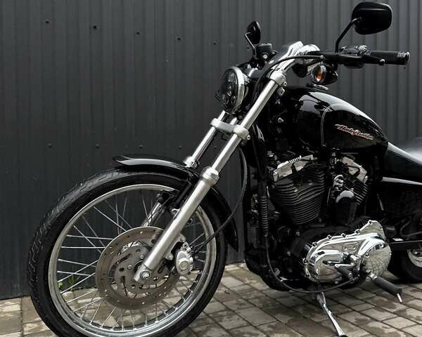 Черный Харлей-Дэвидсон XL 1200C, объемом двигателя 1.2 л и пробегом 38 тыс. км за 5700 $, фото 5 на Automoto.ua
