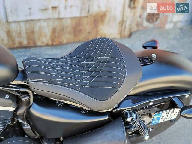 Черный Харлей-Дэвидсон XL 883N, объемом двигателя 0.88 л и пробегом 20 тыс. км за 10500 $, фото 8 на Automoto.ua