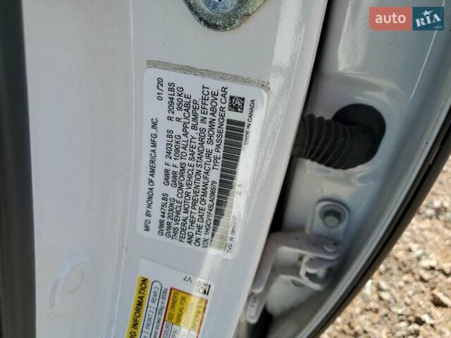Белый Хонда Аккорд, объемом двигателя 1.5 л и пробегом 19 тыс. км за 3000 $, фото 11 на Automoto.ua