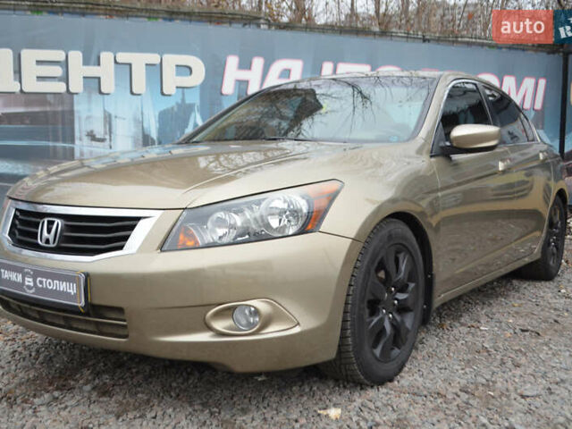 Бежевый Хонда Аккорд, объемом двигателя 2.4 л и пробегом 225 тыс. км за 7500 $, фото 3 на Automoto.ua