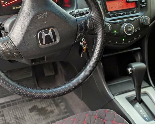 Черный Хонда Аккорд, объемом двигателя 2.4 л и пробегом 262 тыс. км за 5300 $, фото 2 на Automoto.ua