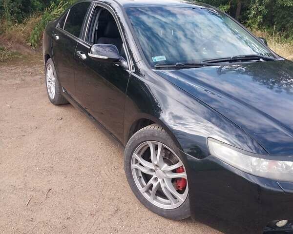 Черный Хонда Аккорд, объемом двигателя 2.4 л и пробегом 250 тыс. км за 5800 $, фото 5 на Automoto.ua