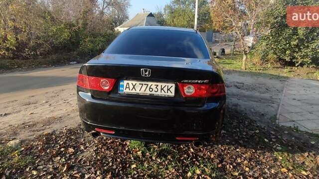 Черный Хонда Аккорд, объемом двигателя 2.35 л и пробегом 250 тыс. км за 5750 $, фото 7 на Automoto.ua