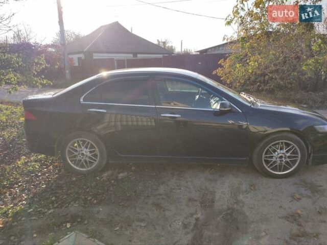 Черный Хонда Аккорд, объемом двигателя 2.35 л и пробегом 250 тыс. км за 5750 $, фото 2 на Automoto.ua