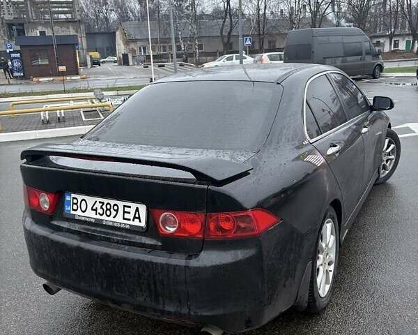 Черный Хонда Аккорд, объемом двигателя 2.4 л и пробегом 449 тыс. км за 5500 $, фото 2 на Automoto.ua