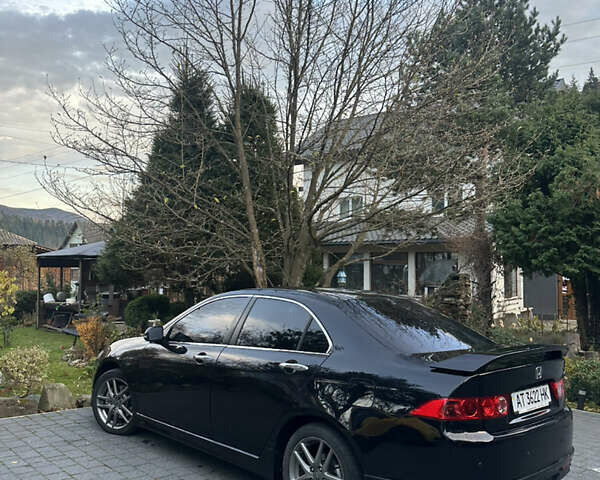 Черный Хонда Аккорд, объемом двигателя 2.4 л и пробегом 195 тыс. км за 8500 $, фото 2 на Automoto.ua