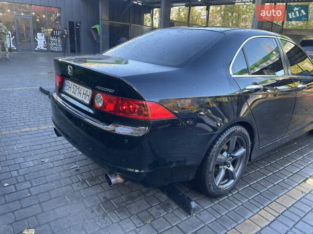Черный Хонда Аккорд, объемом двигателя 2.4 л и пробегом 151 тыс. км за 7200 $, фото 11 на Automoto.ua