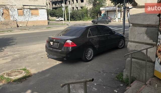 Черный Хонда Аккорд, объемом двигателя 2.4 л и пробегом 290 тыс. км за 6000 $, фото 12 на Automoto.ua