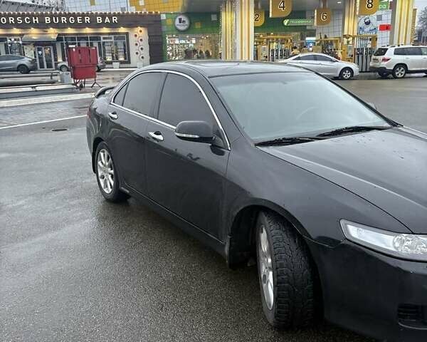 Черный Хонда Аккорд, объемом двигателя 2.4 л и пробегом 449 тыс. км за 5500 $, фото 1 на Automoto.ua