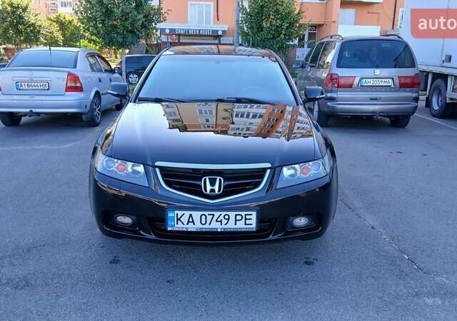 Чорний Хонда Аккорд, об'ємом двигуна 2.4 л та пробігом 320 тис. км за 6700 $, фото 4 на Automoto.ua