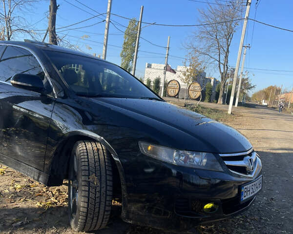 Черный Хонда Аккорд, объемом двигателя 2.4 л и пробегом 151 тыс. км за 7200 $, фото 2 на Automoto.ua