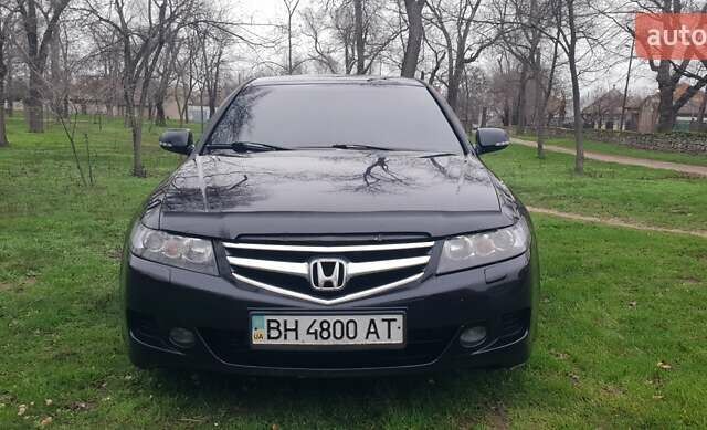 Черный Хонда Аккорд, объемом двигателя 2.4 л и пробегом 220 тыс. км за 6500 $, фото 8 на Automoto.ua