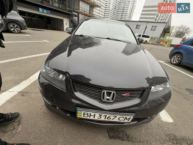 Черный Хонда Аккорд, объемом двигателя 2.35 л и пробегом 165 тыс. км за 6500 $, фото 5 на Automoto.ua