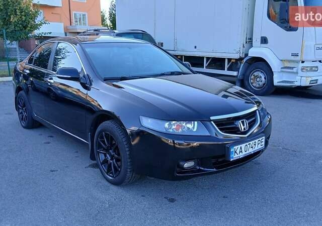 Чорний Хонда Аккорд, об'ємом двигуна 2.4 л та пробігом 320 тис. км за 6700 $, фото 1 на Automoto.ua
