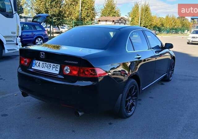 Чорний Хонда Аккорд, об'ємом двигуна 2.4 л та пробігом 320 тис. км за 6700 $, фото 6 на Automoto.ua