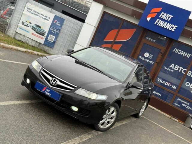 Черный Хонда Аккорд, объемом двигателя 2 л и пробегом 268 тыс. км за 7500 $, фото 1 на Automoto.ua