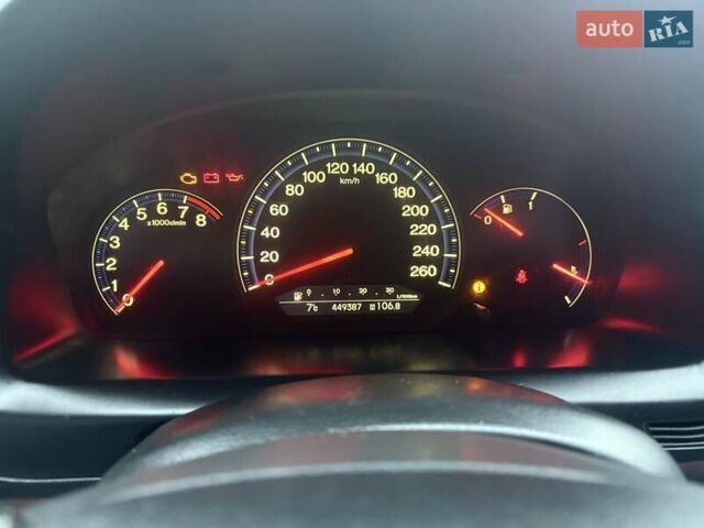 Черный Хонда Аккорд, объемом двигателя 2.4 л и пробегом 449 тыс. км за 5500 $, фото 7 на Automoto.ua