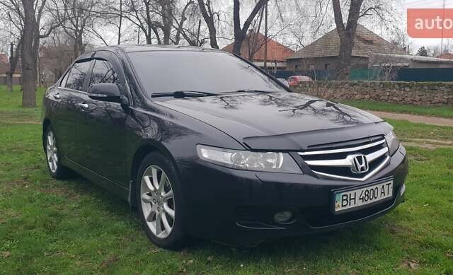 Черный Хонда Аккорд, объемом двигателя 2.4 л и пробегом 220 тыс. км за 6500 $, фото 7 на Automoto.ua