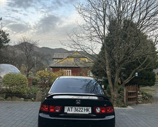 Черный Хонда Аккорд, объемом двигателя 2.4 л и пробегом 195 тыс. км за 8500 $, фото 3 на Automoto.ua