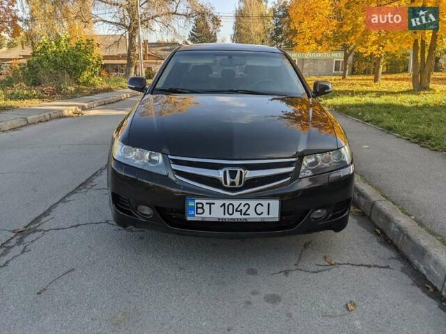Черный Хонда Аккорд, объемом двигателя 2.4 л и пробегом 298 тыс. км за 5650 $, фото 8 на Automoto.ua