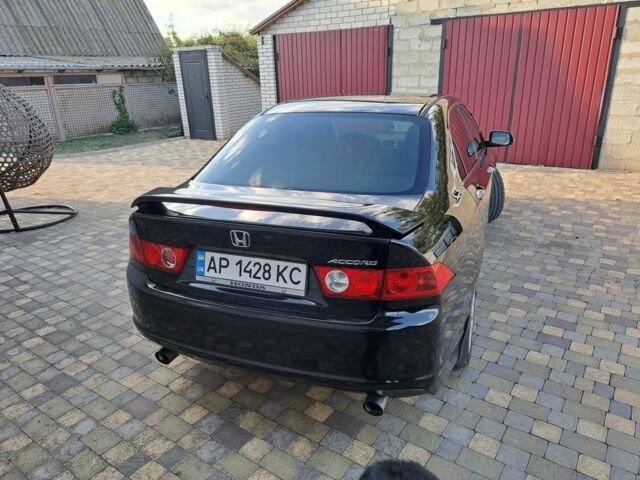Черный Хонда Аккорд, объемом двигателя 2.4 л и пробегом 123 тыс. км за 6400 $, фото 3 на Automoto.ua