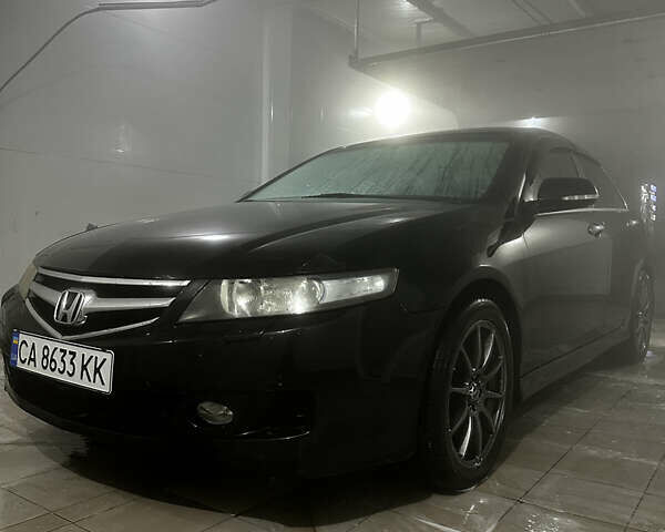 Черный Хонда Аккорд, объемом двигателя 2.4 л и пробегом 339 тыс. км за 6400 $, фото 20 на Automoto.ua