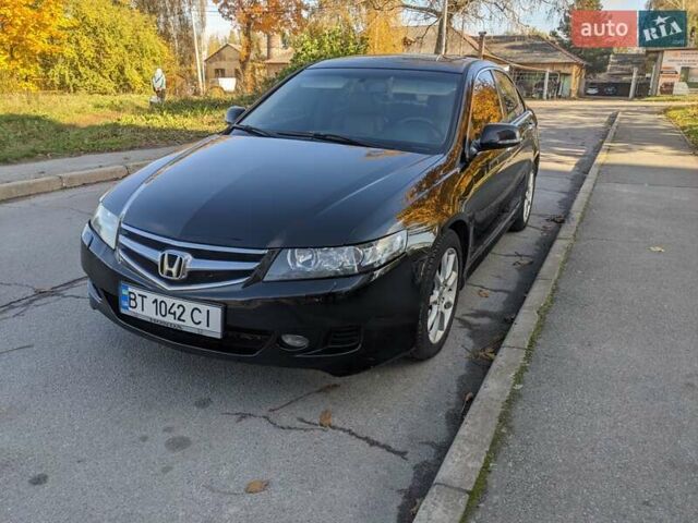 Черный Хонда Аккорд, объемом двигателя 2.4 л и пробегом 298 тыс. км за 5650 $, фото 5 на Automoto.ua