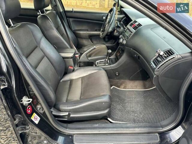 Черный Хонда Аккорд, объемом двигателя 2 л и пробегом 186 тыс. км за 6450 $, фото 7 на Automoto.ua