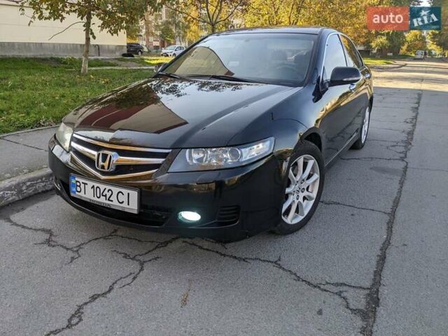 Черный Хонда Аккорд, объемом двигателя 2.4 л и пробегом 298 тыс. км за 5650 $, фото 25 на Automoto.ua