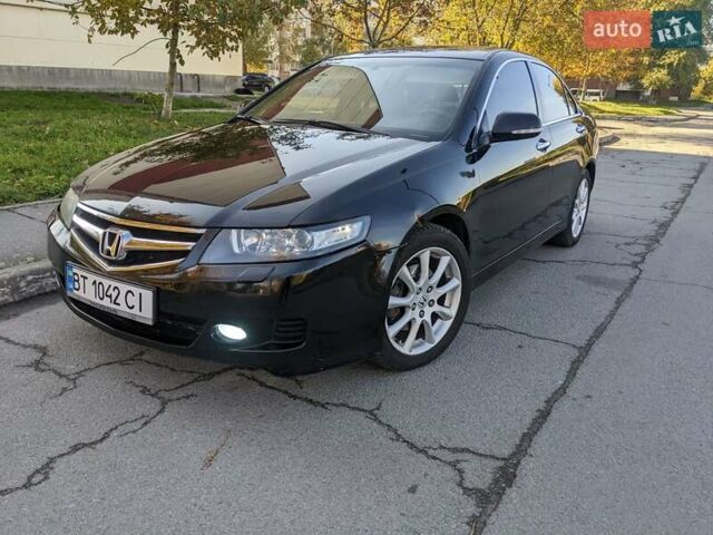 Черный Хонда Аккорд, объемом двигателя 2.4 л и пробегом 298 тыс. км за 5650 $, фото 24 на Automoto.ua