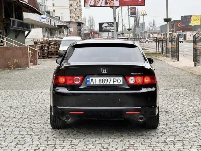 Чорний Хонда Аккорд, об'ємом двигуна 2.4 л та пробігом 350 тис. км за 5999 $, фото 3 на Automoto.ua