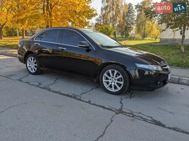 Черный Хонда Аккорд, объемом двигателя 2.4 л и пробегом 298 тыс. км за 5650 $, фото 4 на Automoto.ua
