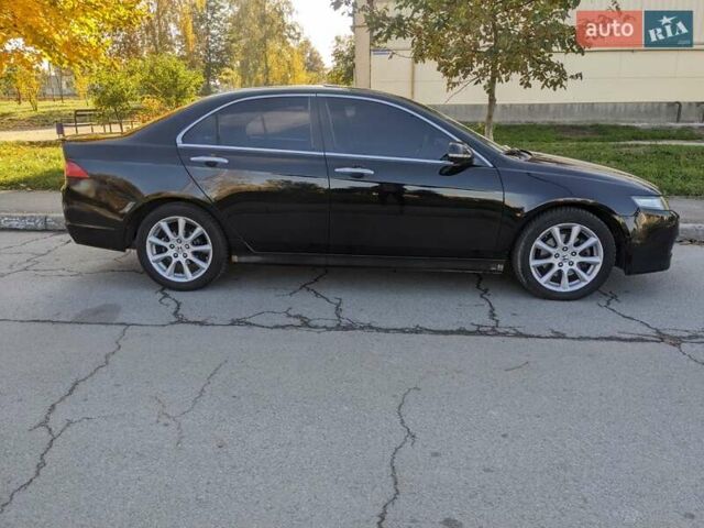 Черный Хонда Аккорд, объемом двигателя 2.4 л и пробегом 298 тыс. км за 5650 $, фото 10 на Automoto.ua