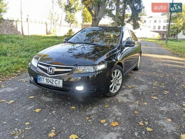 Черный Хонда Аккорд, объемом двигателя 2.4 л и пробегом 298 тыс. км за 5650 $, фото 17 на Automoto.ua