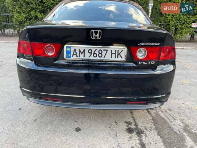 Хонда Аккорд 2007 в Житомире на Automoto.ua Черный Хонда Аккорд, объемом двигателя 2.2 л и пробегом 366 тыс. км за 5999 $, фото 24 на Automoto.ua