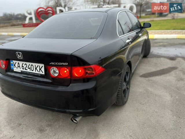 Черный Хонда Аккорд, объемом двигателя 2 л и пробегом 267 тыс. км за 6100 $, фото 4 на Automoto.ua